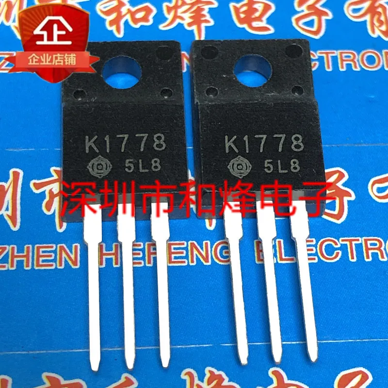 5PCS-10PCS K1778 2SK1778 TO-220F 80V 10A      ORIGINAL ON STOCK