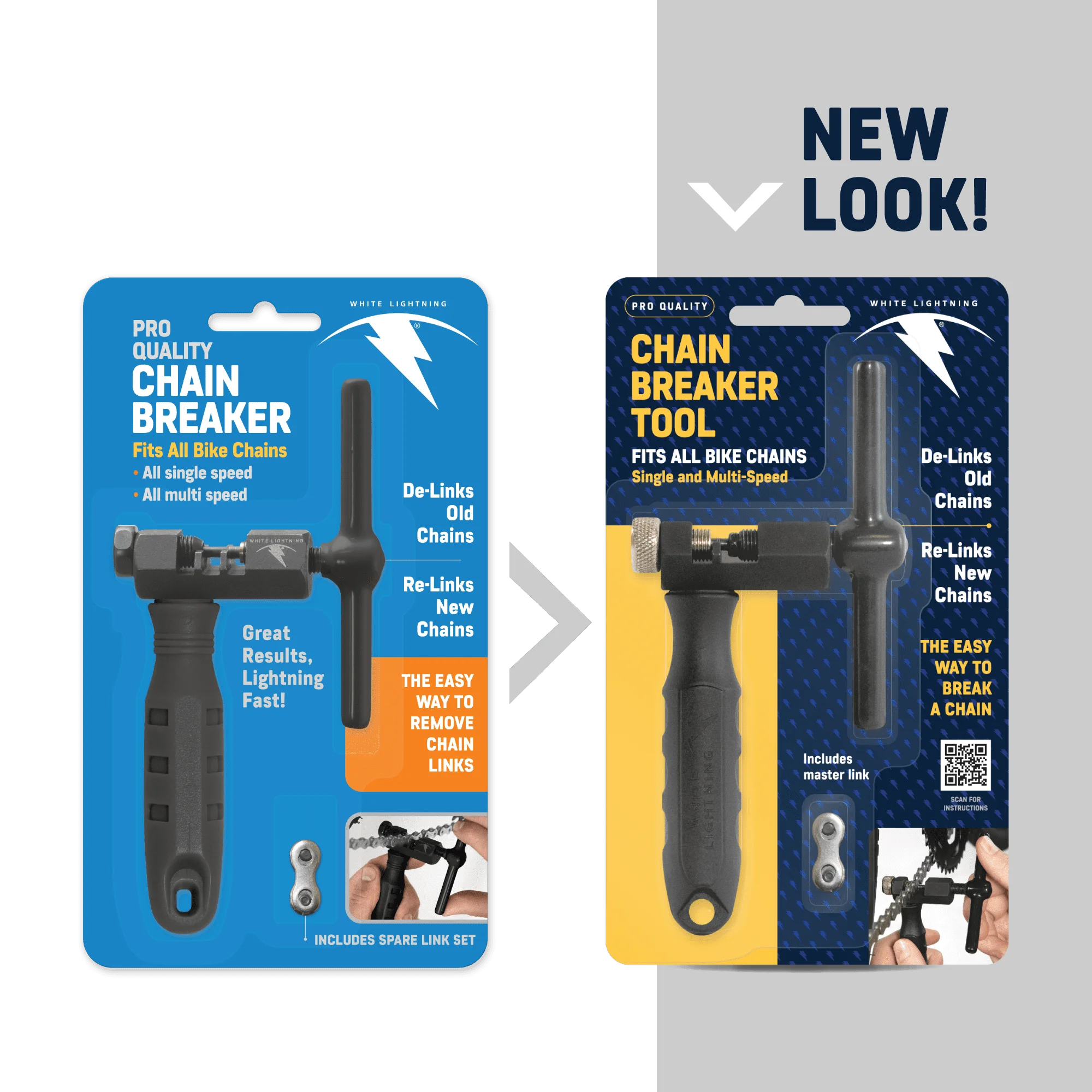 Relámpago blanco ®   Herramienta para romper cadena ®