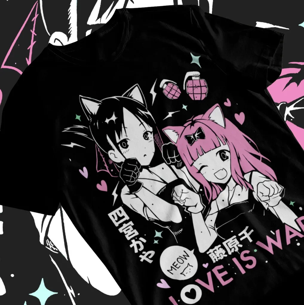 Kaguya Sama Love Is War T-Shirt Anime Unisex Tshirt T-Shirt Soft Tee All Sizes