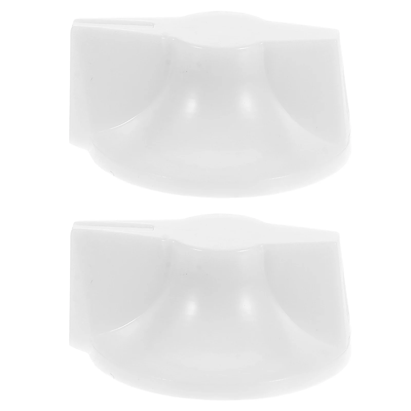 

2pcs Timer Switch Knob Replacement White Universal Stove Knobs Gas Cooking Control Switches Easy Install Rotary Wall