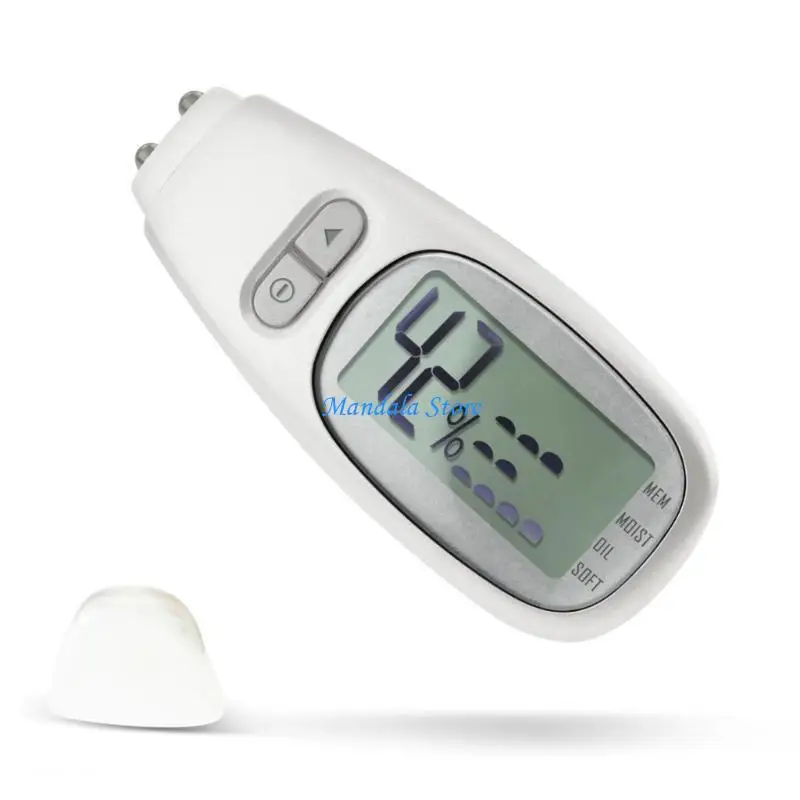 جهاز اختبار رطوبة البشرة الصغير U2JC، جهاز اختبار محتوى الزيت والرطوبة لنعومة الوجه