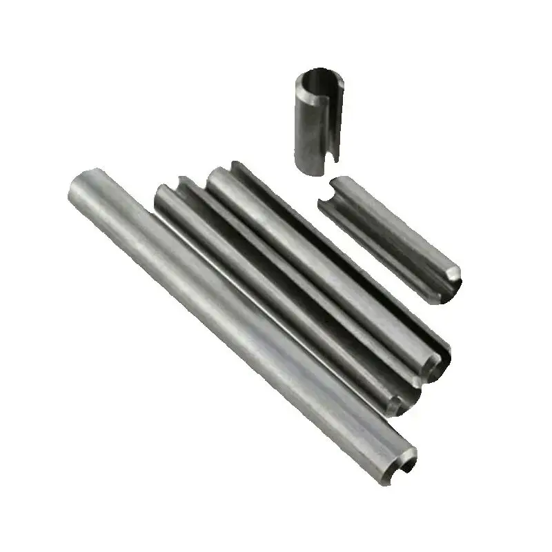 500pcs M2 M2.5 A2 DIN1481 Stainless Steel Slotted Spring Dowel Pins High-Quality Hardware for DIY Projects