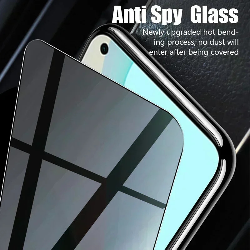 4PCS Privacy Glass for Redmi Note 12 11 10 9 8 7 Pro Plus 5G 11S 10S 9S Anti-spy Screen Protector for Redmi 10C 10 9 9A 9C 8 image 2