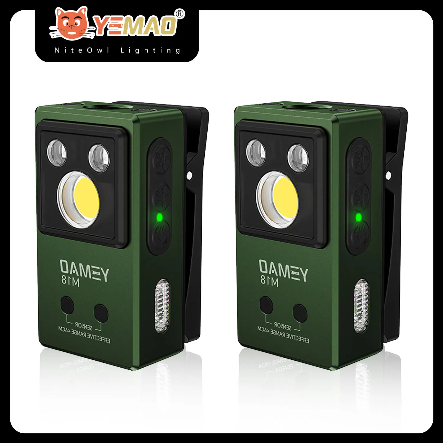 

EDC Flashlight Clip-on Light Rechargeable 270Lm,Mini Magnetic Keychain Flash Lights for Signaling,Cycling,Outdoor or Emergency