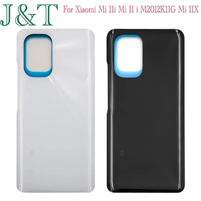 For Xiaomi MI 11i M2012K11G Mi 11X Pro Battery Back Cover 3D Glass Panel Rear Door Housing Case Adhesive Replace