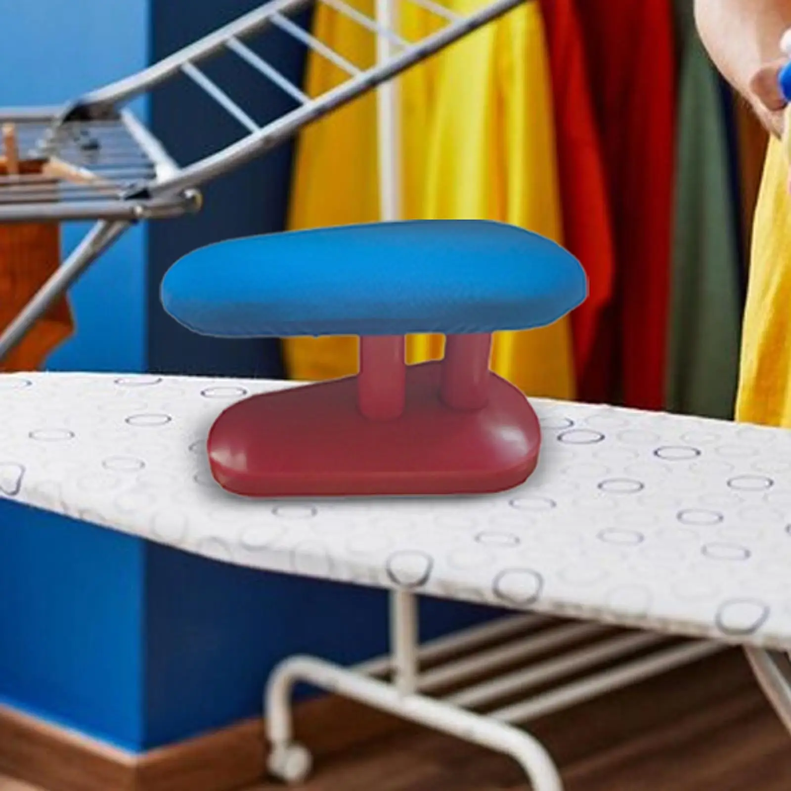 Mini Ironing Board Ironing Stool Stable Compact Tabletop Iron Board for Cuffs Shoulders Sleeves Sewing Craft Room Home Use