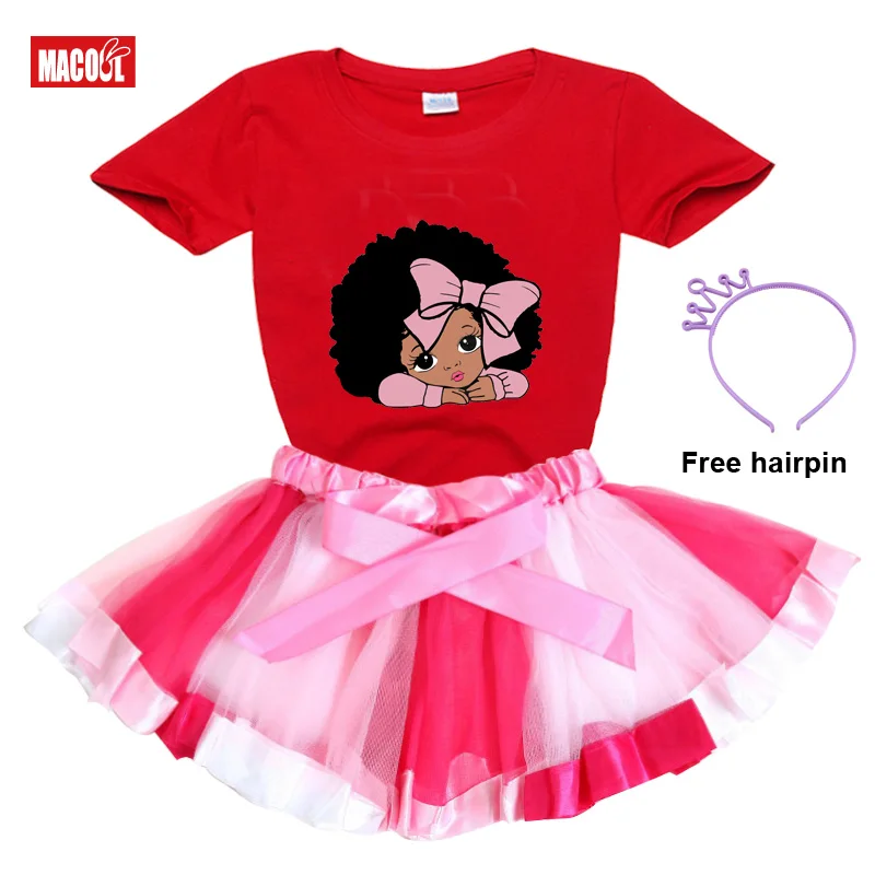 

Girls Tutu Dresses Kids Sequined Princess Girls Birthday Party Dress Children Long Sleeve T-shirt+Skirt Christmas+Hairpin Set