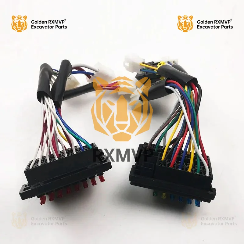 Excavator parts Doosan Daewoo DH150/220/225/300/370-7-9 fuse box assembly image 3