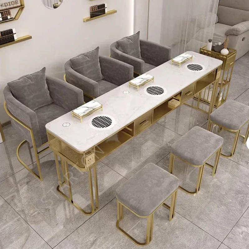 Accessories European Nail Desk Tech Table Tavolo Unghie Manicure Furniture