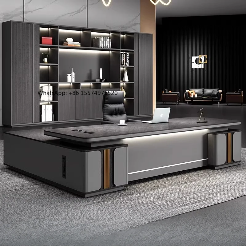 2026 L hape Storage Executive DeskDesigner Computer Bureaux Table Computer Desks Workstation Modern Mesa Escriotorio Home Office