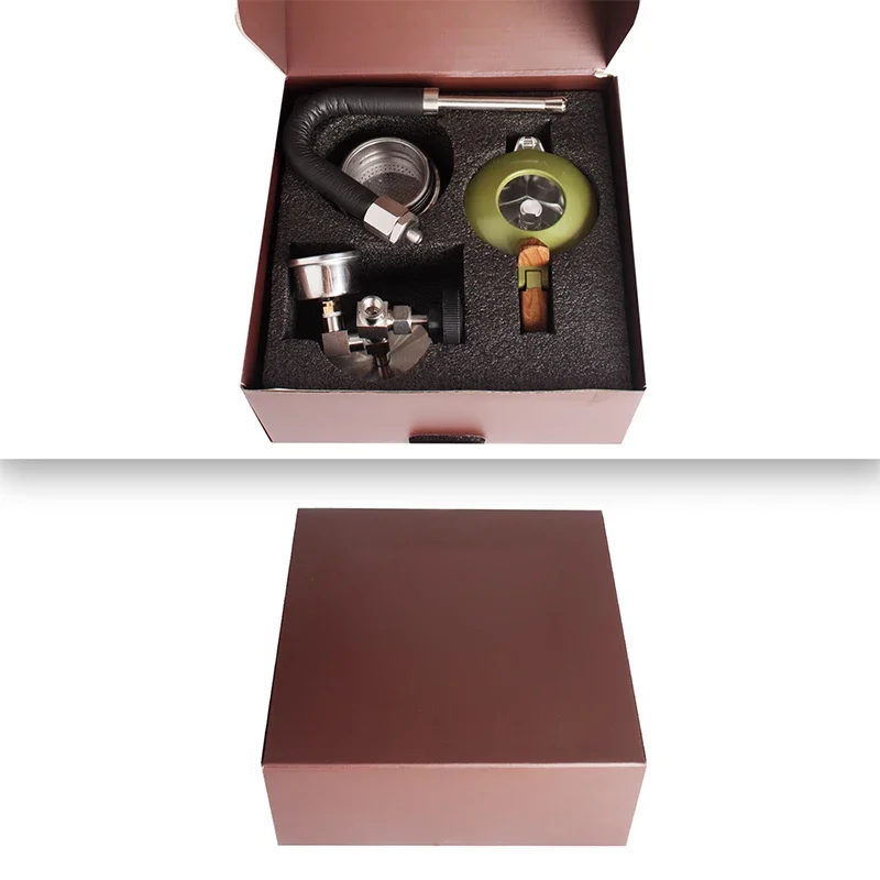 

Small stainless steel steam milk frother (double valve moka pot) steam milk frother 100ml Capacity