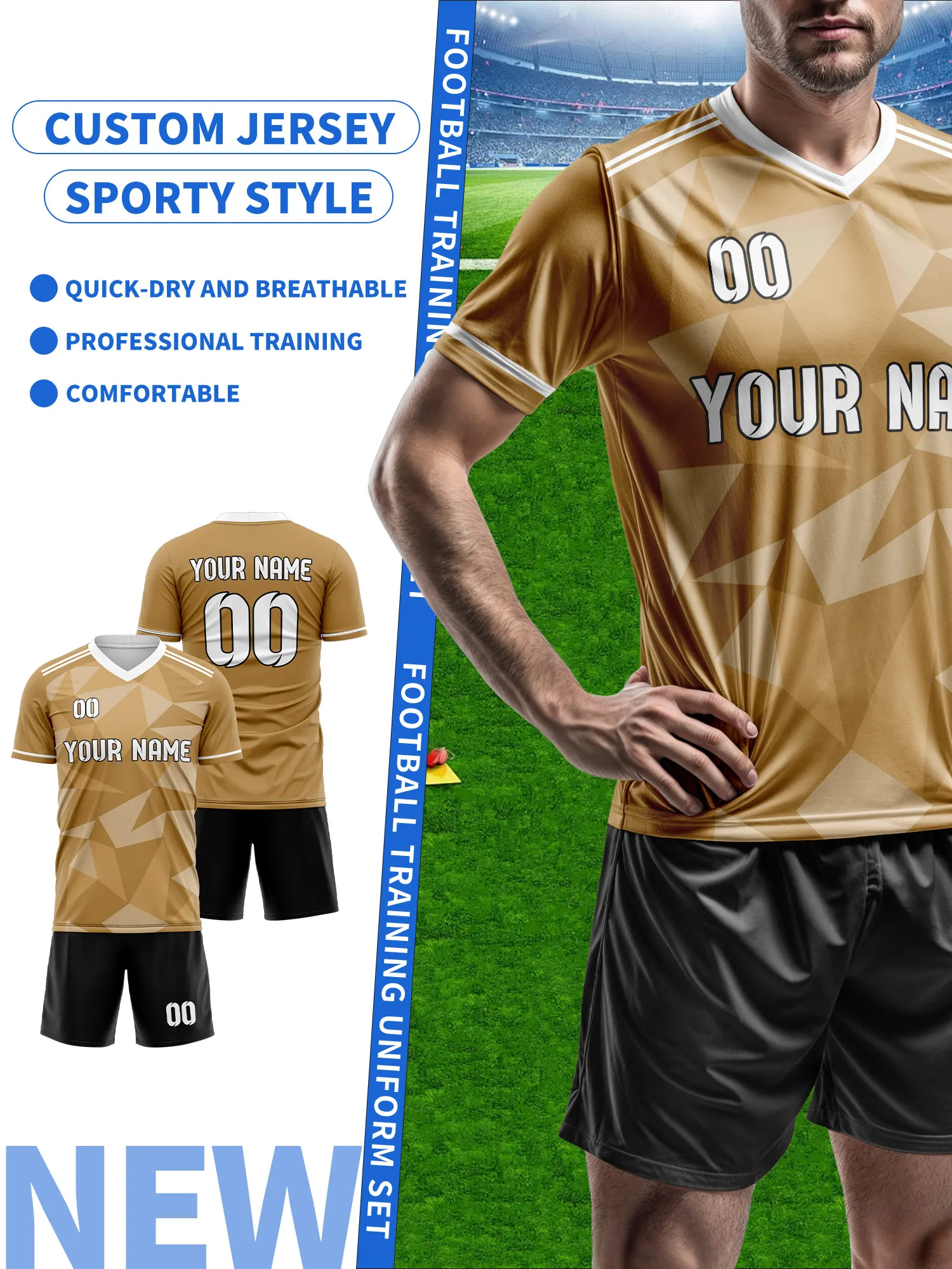 

Спортивные футболки с V-образным вырезом для мужчин и женщин 2026 года с индивидуальным именем и номером, быстросохнущие, модные, с технологией сублимации