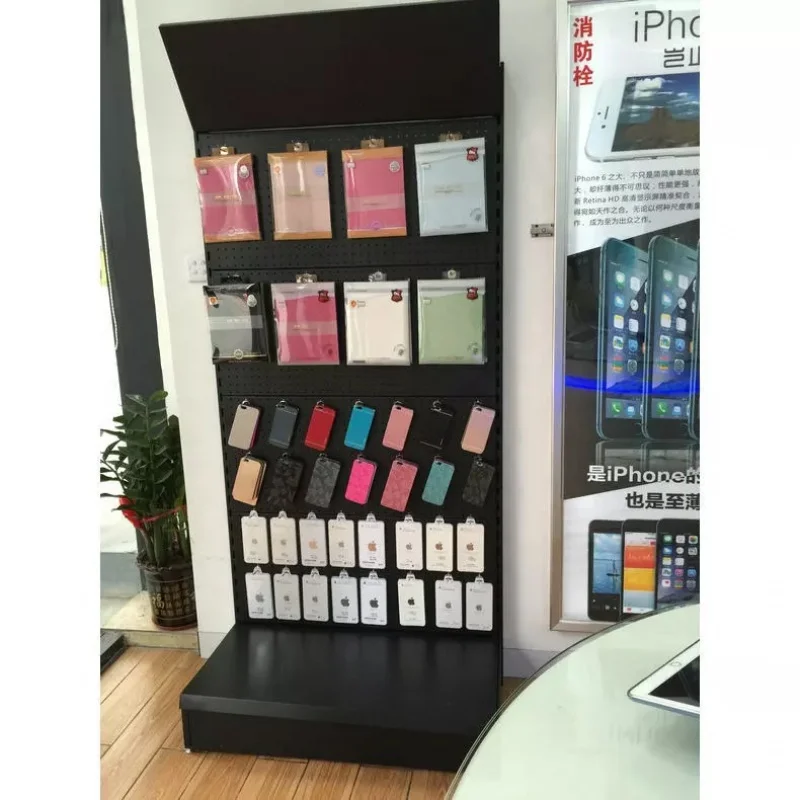 custom，Customize Floor Popular Garage Hardware Store Black Hanging Tool Storage Display Rack Hook Pegboard Metal Display Rack