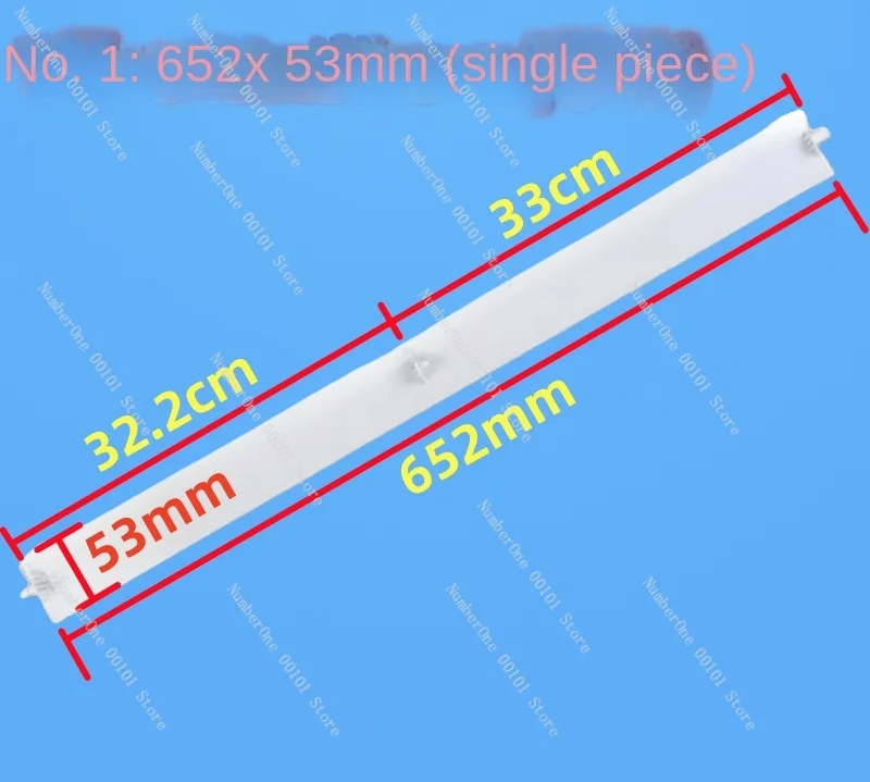 Applicable to Midea air conditioner 1P on-hook air guide blade, swing blade inner machine  guide plate, wind shield