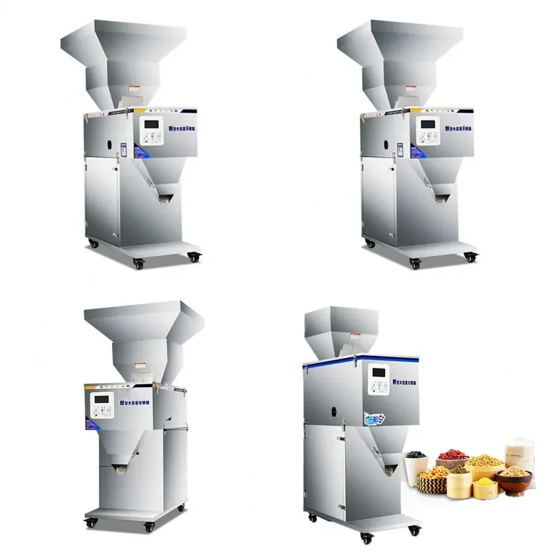 for 50-3000g Granular Powder Packing Machine Filling Weighing Packaging Equipment Automatic Scale Bagging Device for Seeds