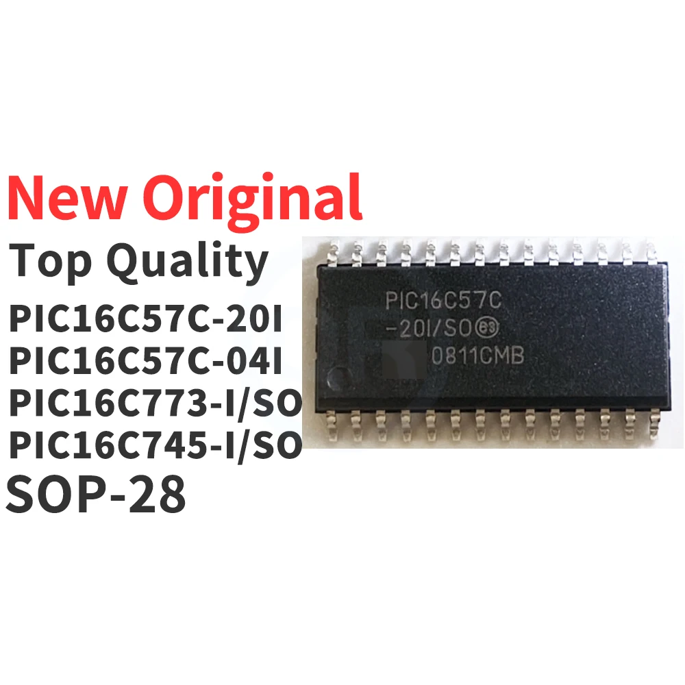 (1 قطعة) PIC16C57C-20I PIC16C57C-04I PIC16C773-I PIC16C745-I لذلك جديد الأصلي
