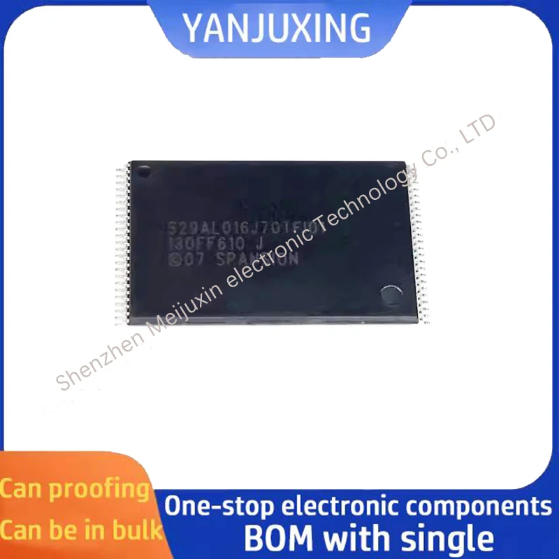 1pcs/lot S29AL016J70TFI01 S29AL016J70TFI010 S29AL016J70 TSOP48 Memory chip in stock