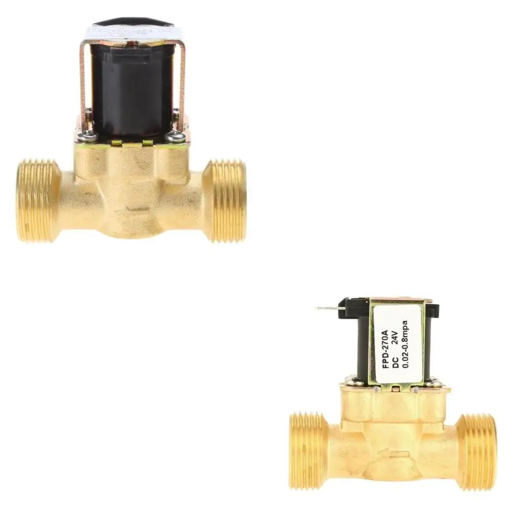652F DC12V 24V AC220V Water Air Inlet Switch G3/4