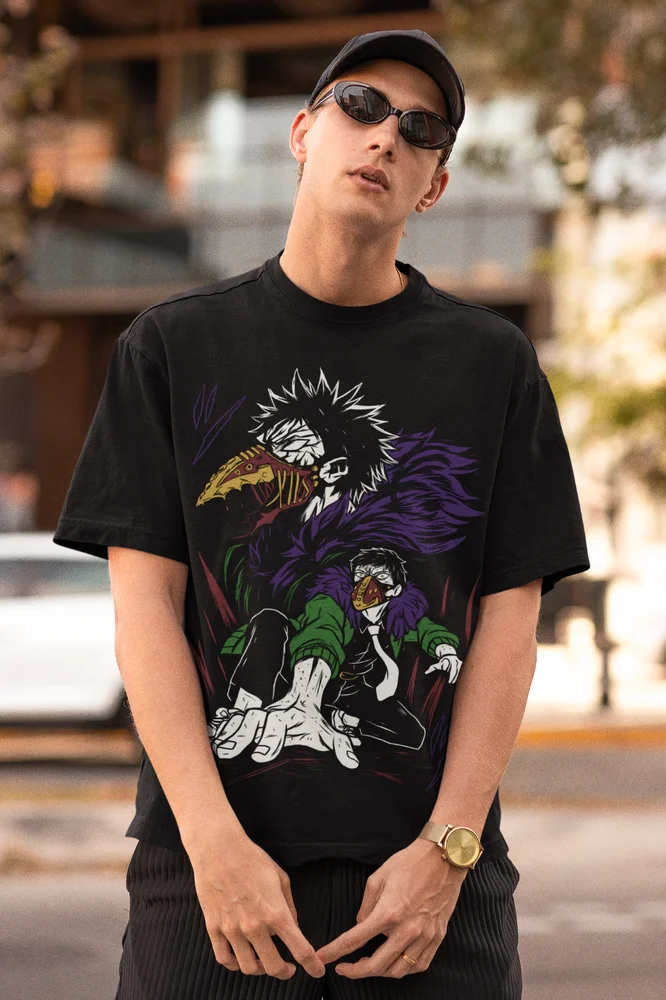 تي شيرت Overhaul Kai Chisaki Kanji My Hero Academia Anime Gift Shirt جميع المقاسات