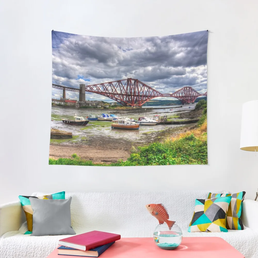 

Low Tide in North Queensferry Tapestry Decoration Pictures Room Wall Wall Decor Aesthetic