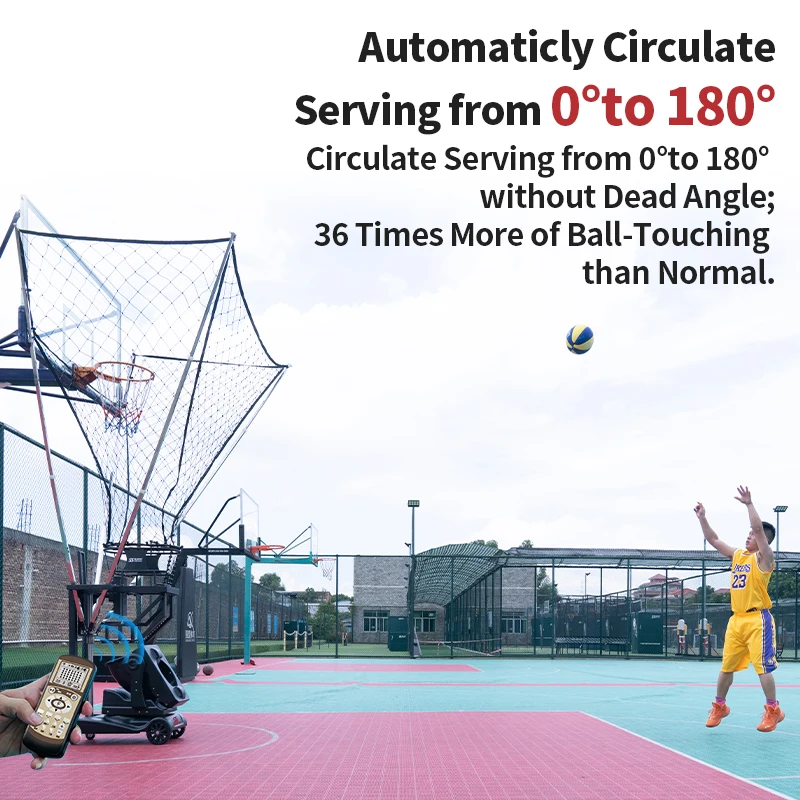 APP Control Intelligent Basketball Training Machine Basketball Shooting Machine K2101A