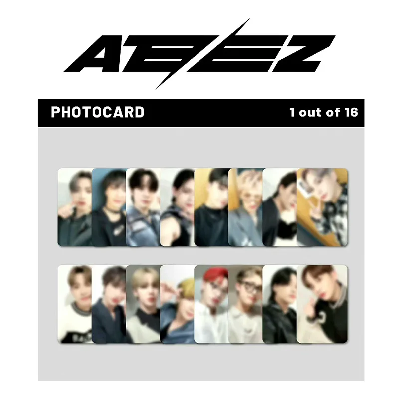 

ATEEZ Entertainment Postcard Special Random Card Zheng Yourong Star Surrounding Area