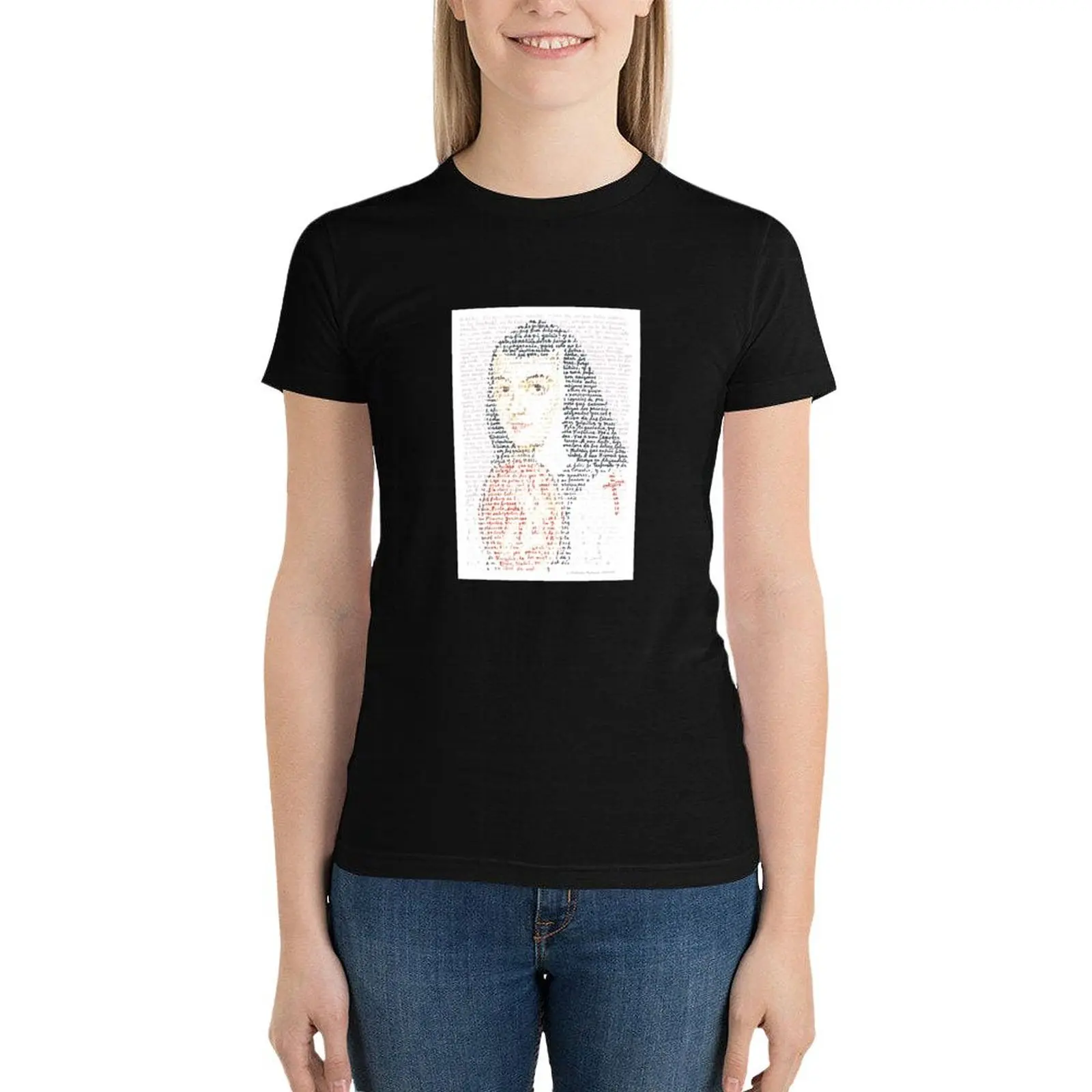 

Sor Juana Ines De la Cruz T-Shirt summer tops graphics luxury designer clothing Women