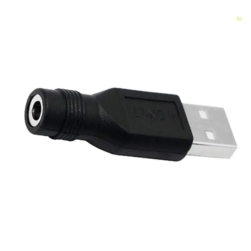USB ชายไป หญิงอะแดปเตอร์ชาร์จ Barrel Power Adapter ชาร์จพอร์ต Dropshipping