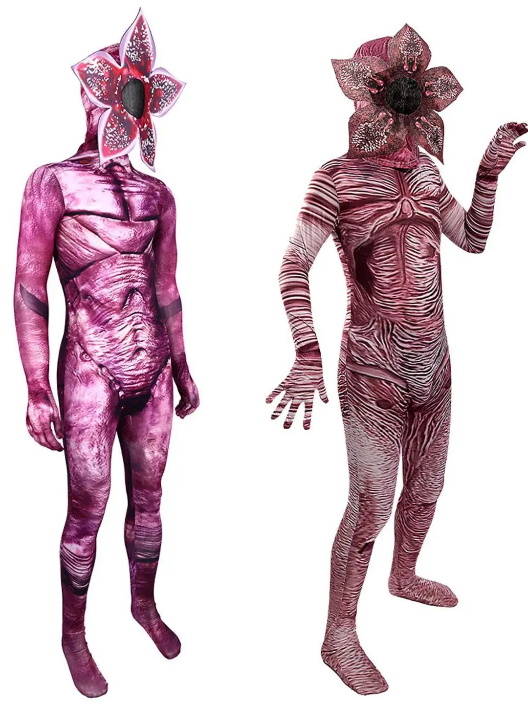 loween Horror Cosplay Alien Flower Jumpsuit Costume Stranger Things Zombie Prank Playful Transformational Women's Wear