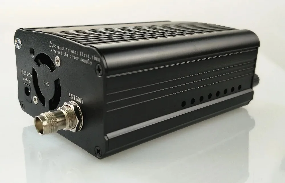 ST-7C 1W/7W 12V 3A 76-108MHZ Stereo PLL FM Transmitter Broadcast Radio Station
