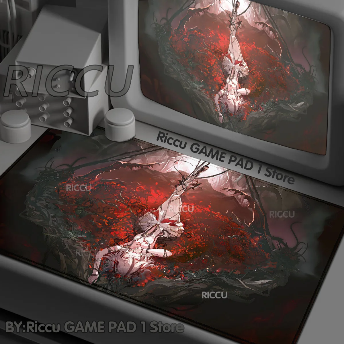 

PC Wuthering Waves Camellya Large Mouse pad game player keyboard pad E-Sports office study desk mat floor mat Anime Mouse pad