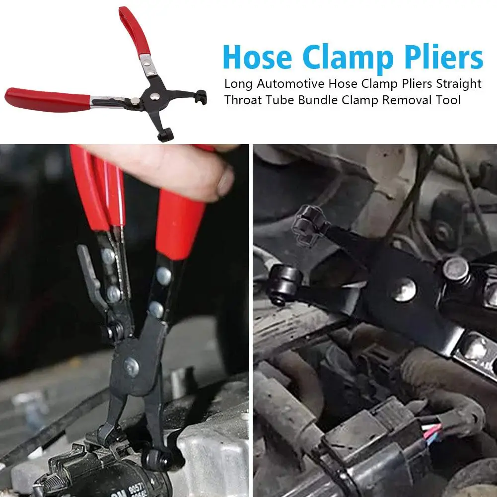 Hose Clamp Pliers Car Water Pipe Removal Tool for Fuel Coolant Hose Pipe Clips Thicker Handle Enhance Strength Comfort