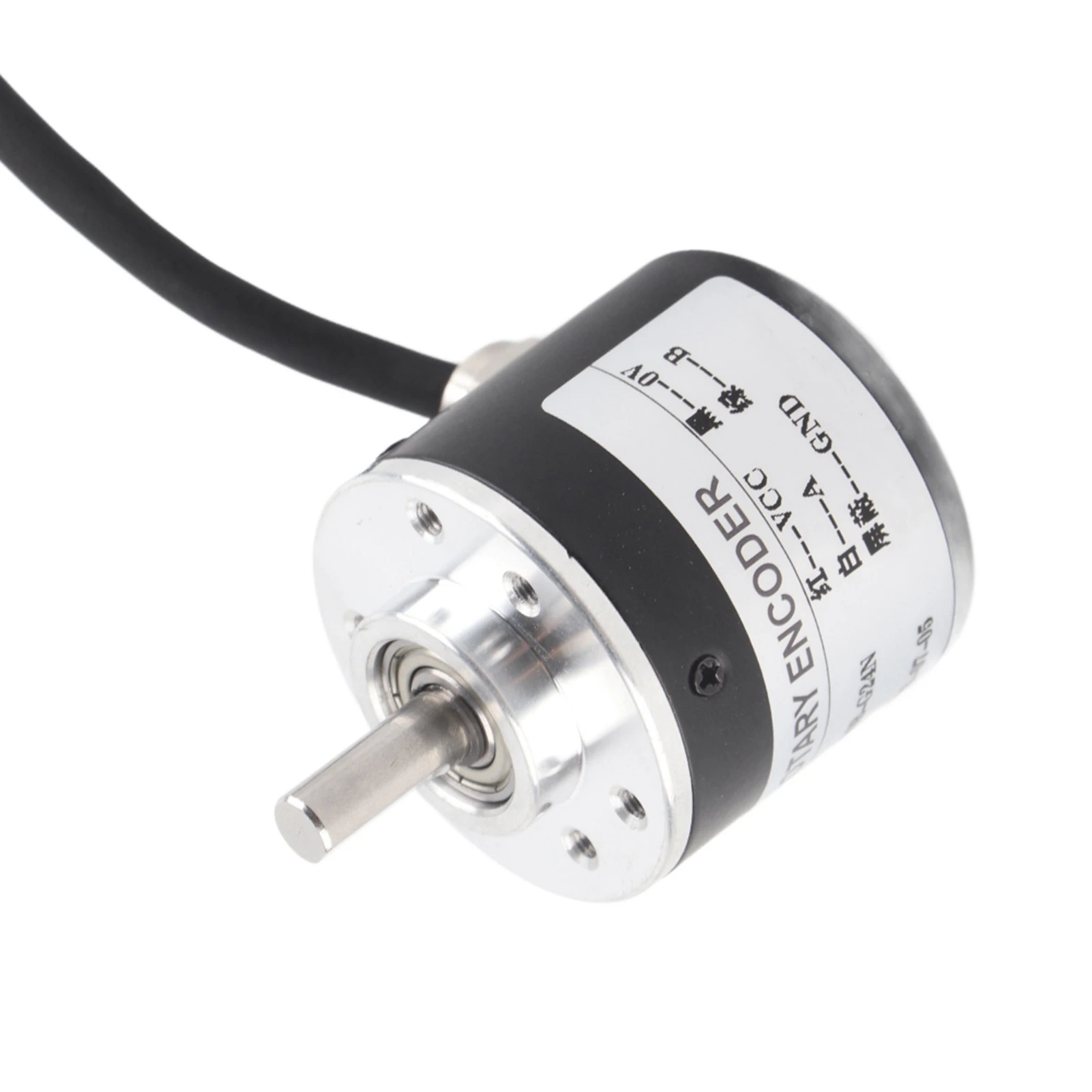 600P/R Magnetoelectric Incremental Rotation Encoder 5V‑24V  2‑Phases Shaft 6mm Sensor Industrial Automation Equipment