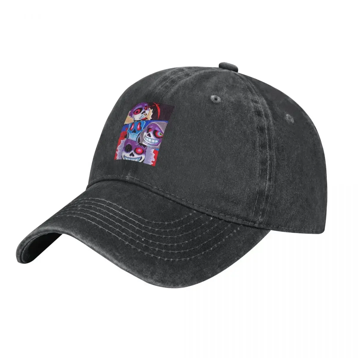 Horror Tale Multicolor Hat Peaked Women's Cap Some Questionable Skeletons Personalized Visor Protection Hats