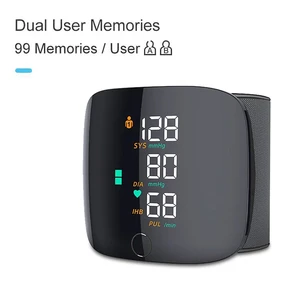 Pulse blood pressure monitor, digital voice doctor sphigmomanometer, automatic heart rate monitor and USB blood pressure 12 Main Sales Digital Pressure Meter - №8