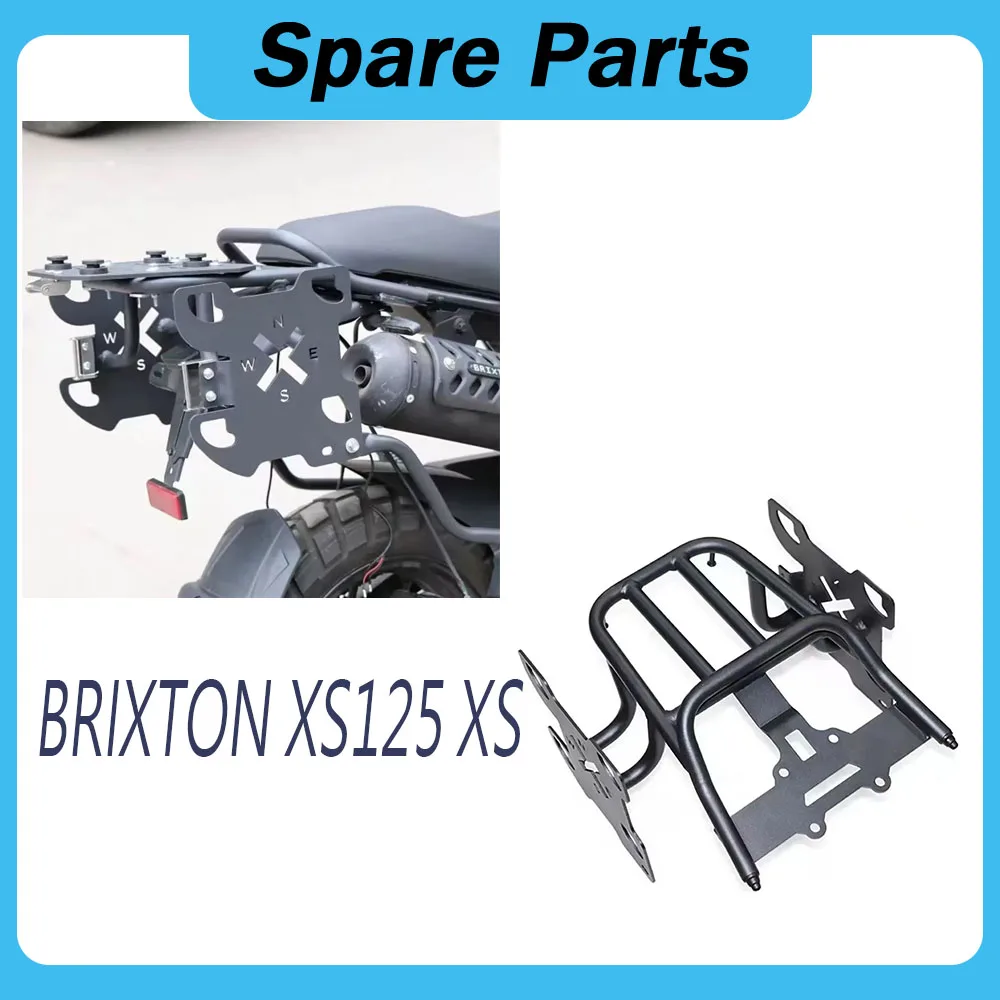 

Motorcycle luggage rack for Brixton XS125 Original Saddle Bag Rack Bracket for BRIXTON XS125 XS 125 125XS Rear Rack
