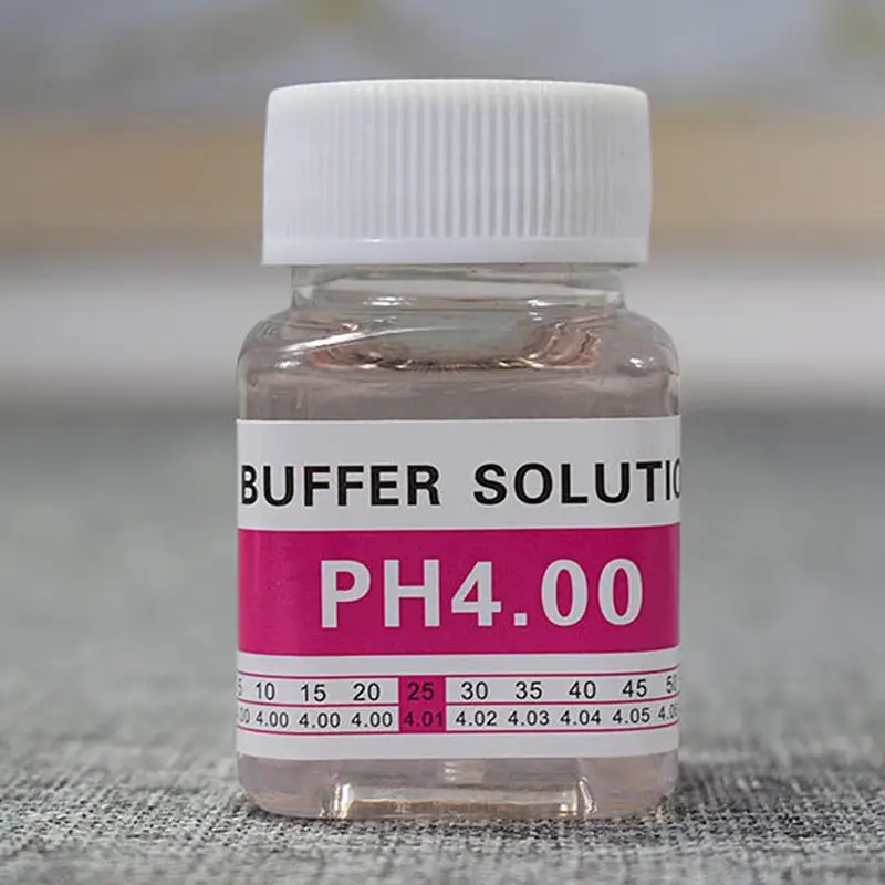 PH Solution Buffer PH Meter Buffer Solution Meter Calibration Reusable 50 Ml Bottles Of PH 4.00 6.86 9.18 Calibration Solution