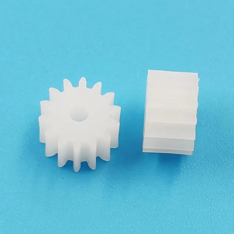 143A 0.5M Gears 14 Teeth Modulus 0.5 Plastic Pinion Toy Parts Accessories 10pcs/lot