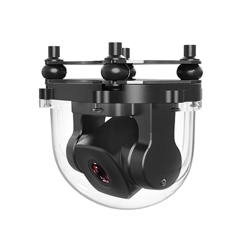 SIYI A2 mini Ultra Grande Angular FPV Gimbal Inclinação de Eixo Único com Sensor de Câmera Starlight FOV de 160 Graus 1080p IP67 À Prova D 'Água