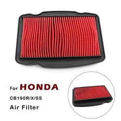 Filtro de entrada de aire para motocicleta, accesorio de repuesto modificado para Honda CB190R x, 1 unidad