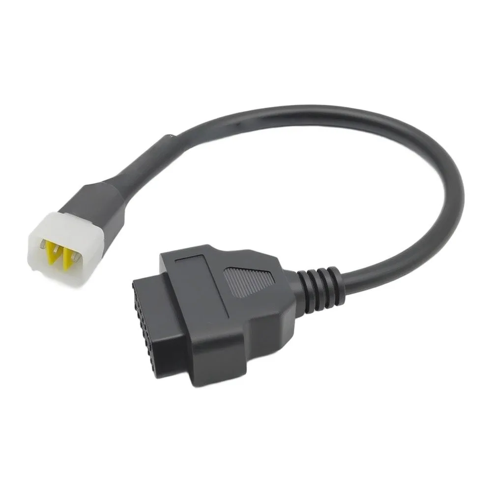 16-pin for obd Connector 6-pin for obd Adapter Black 6-pin To 16-pin for obd Adapter PVC Material Build Abrasion Resistant