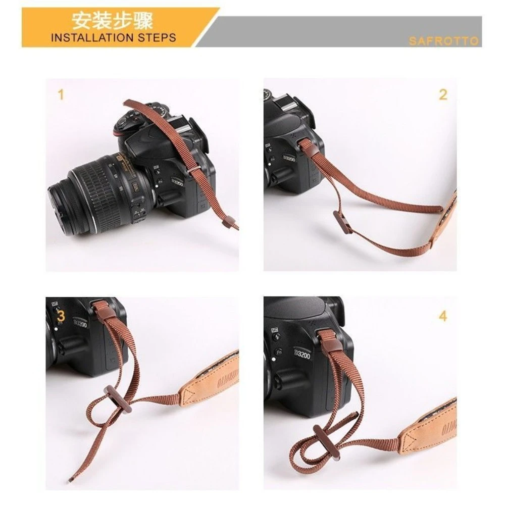 

For DSLR/ Mirrorless Universal Camera Strap , Anti-Pressure Comfort Shoulder Neck Strap Retro Vintage Photography Accessories