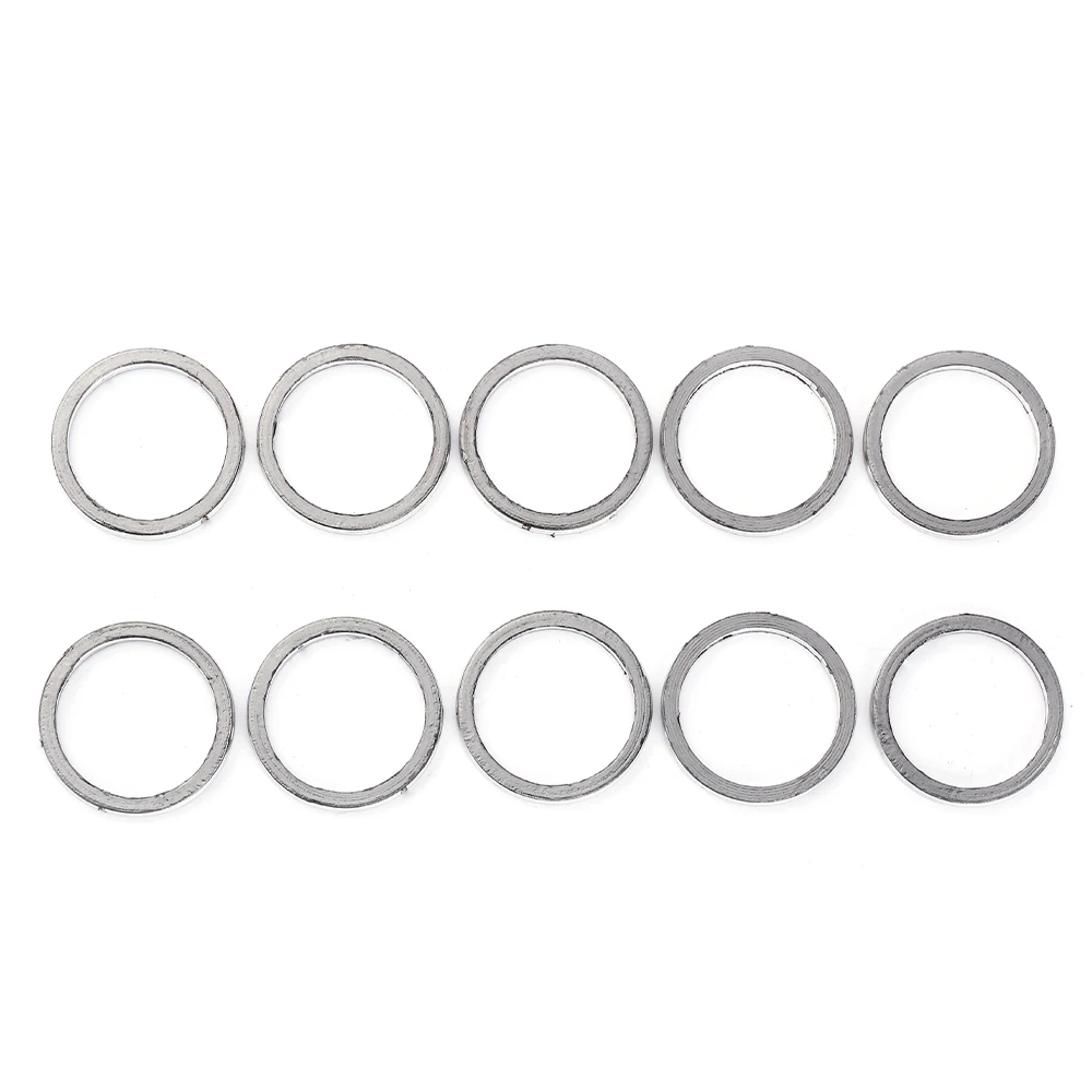 10pcs OD 32mm 34mm 35mm 38mm 39mm 40mm 41mm 42mm 43mm 44mm 46mm 47mm 48mm 49mm 50mm 55mm Motorcycle Muffler Exhaust Pipe Gasket