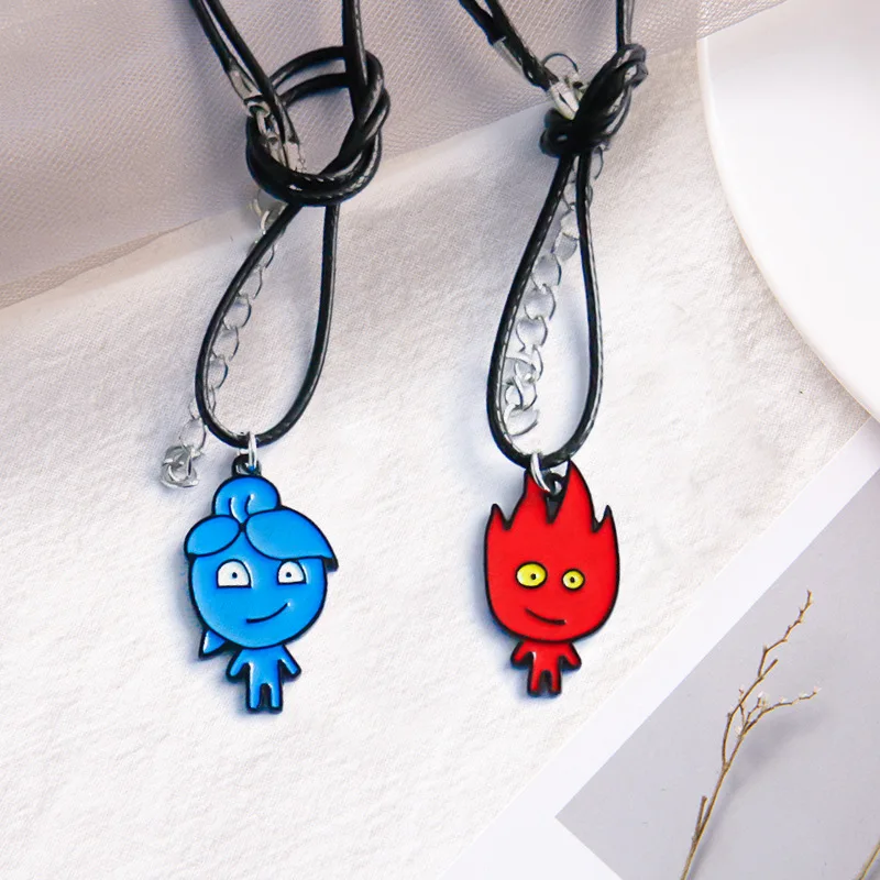 Classic Game Same Necklace Cute Exquisite Cartoon Enamel Pendant for Boys Girl Game Lovers Collection Jewelry