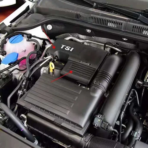 Imagen 2 del producto Cubierta antipolvo del motor para coche, capó para 1,4 T EA211 Jetta Touran L Tiguan Golf 7 MK7 Taos 04E 1,4 103 H 04E103932D, novedad de 925 T EA211