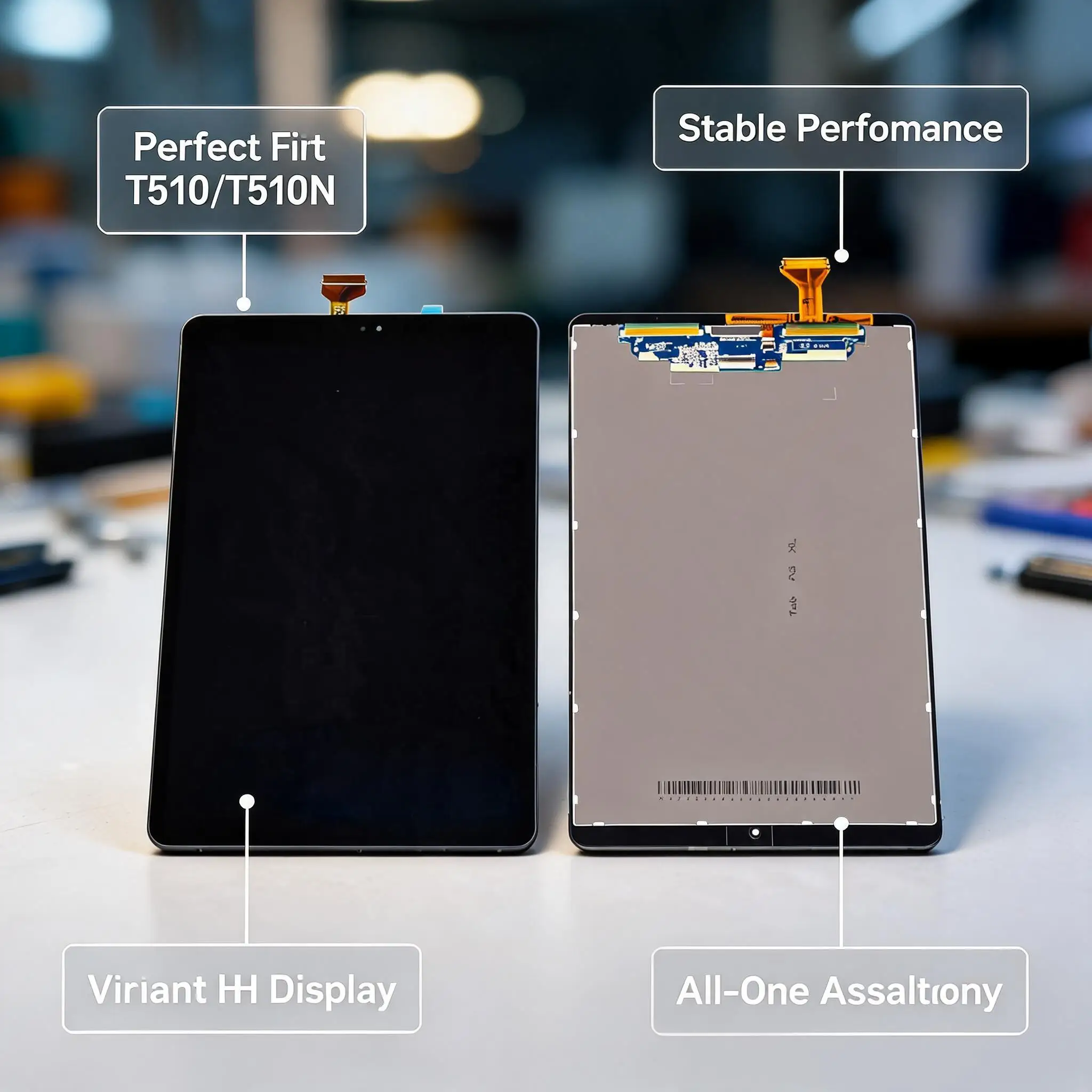 Nuevo reemplazo de pantalla LCD de 10,1 pulgadas para Samsung Galaxy Tab A 10,1 (2019) WIFI T510 SM-T510 T510N, conjunto de pantalla táctil T515