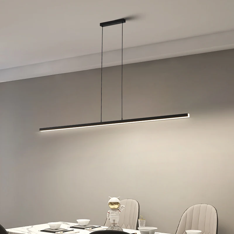 Modern Pendant Light Minimalist Led Chandelier for Restaurant Dining Table Living Room Hanging Wire Home Fixture Indoor Lighting