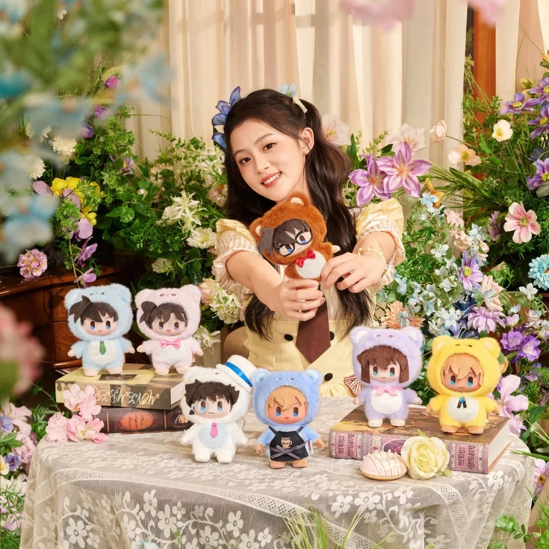 

Detective Conan Blind Box Action Figure Plush Vinyl Doll Keychain Pendant Mystery Box Anime Cartoon Collection Model Toys Gifts