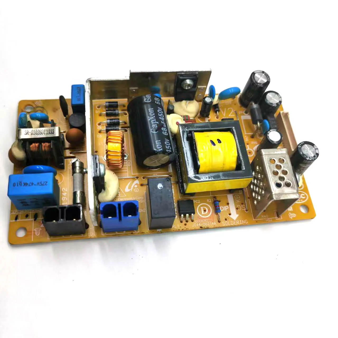 220V Power Supply Board JC44-00214A for Samsung CLP-365W CLX-3305FW CLP-365 SL-C430 C480FW CLX-3305 C460FW SL-C410 CLP-360 C430W
