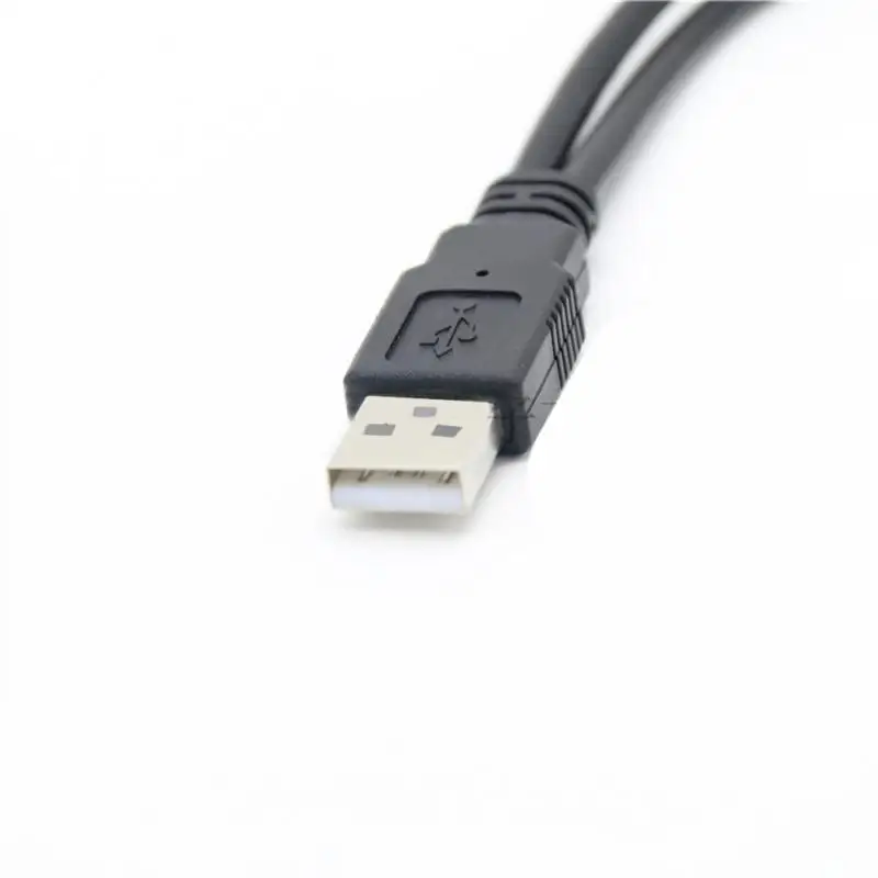 5/3/1 Pcs One-to-two USB Head Transfer Cable For Car Splitter, One Male And Two Female Charging Data Extension Cable